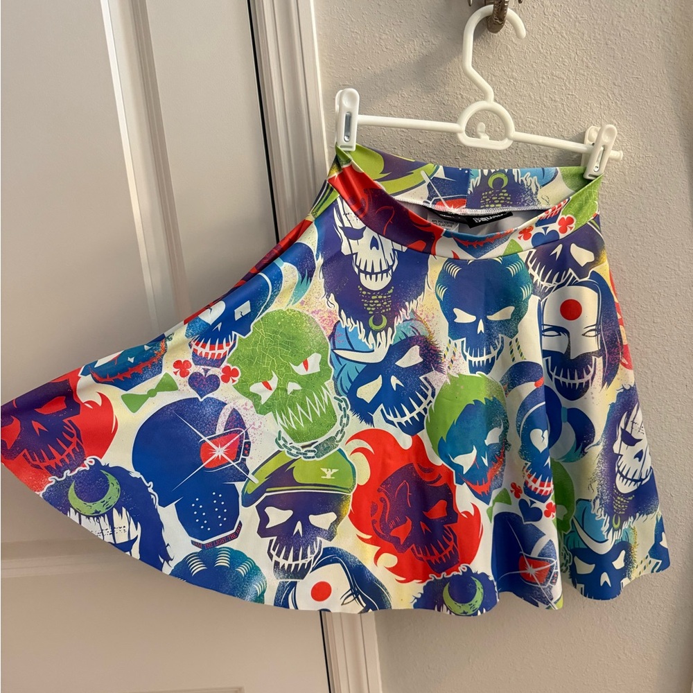 HARLEY QUINN SUICIDE SQUAD BLACK MILK SKIRT WITH POCKETS NWOT SIZE SMALL